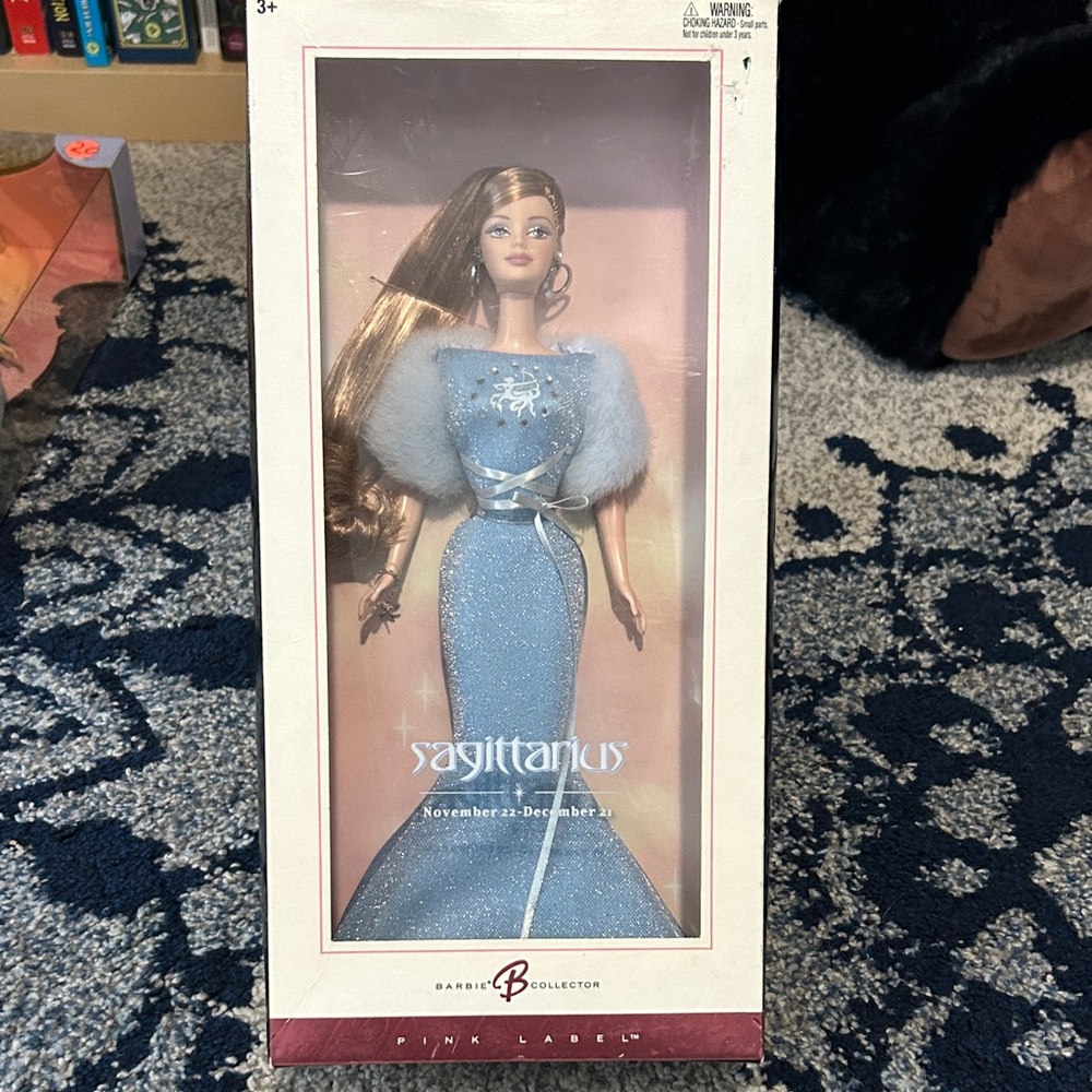 Barbie Sagittarius Doll in Blue and White